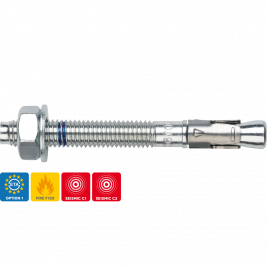 Bolzenanker SMD-CC, Verzinkt