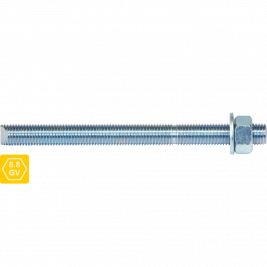 Ankerstangen ASTA-AZ, Stahl 8.8 Verzinkt