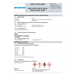 MSDS HAC