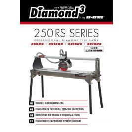 250 Series Tile Saws