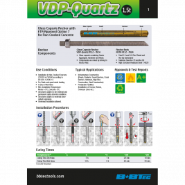 TDS VDP-Quartz 1,5t