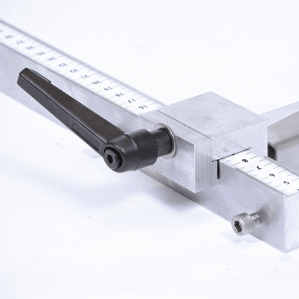 Extension piece with stop - metric