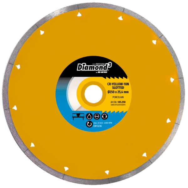 CR-YELLOW-10N Ø250mm