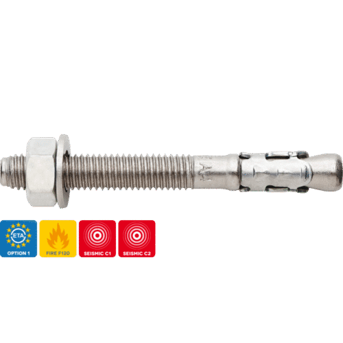 Quick-mount anchor SMD-CC, Stainless steel 316