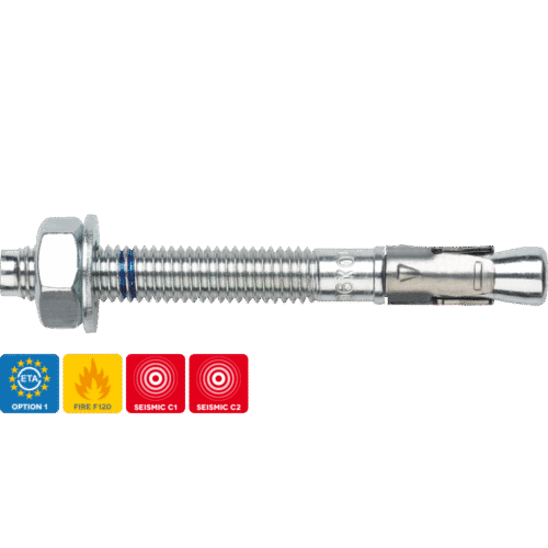 Quick-release anchor SMD-CC, Electrolytic Galvanised