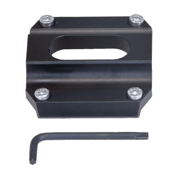 Aansluitplaat tbv 2de handgreep of schoudersteun