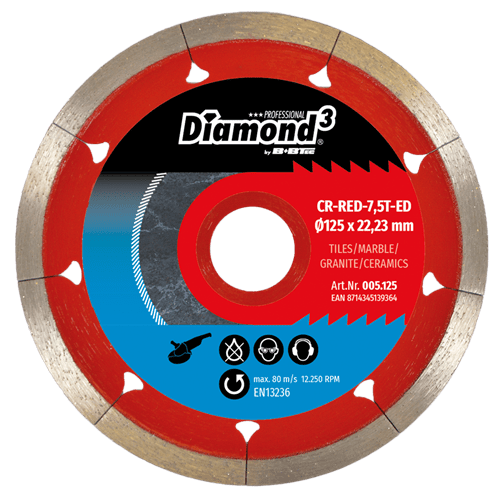 CR-RED-7,5T-ED Ø115mm