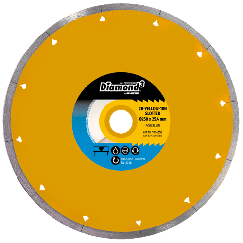 CR-YELLOW-10N Ø250mm